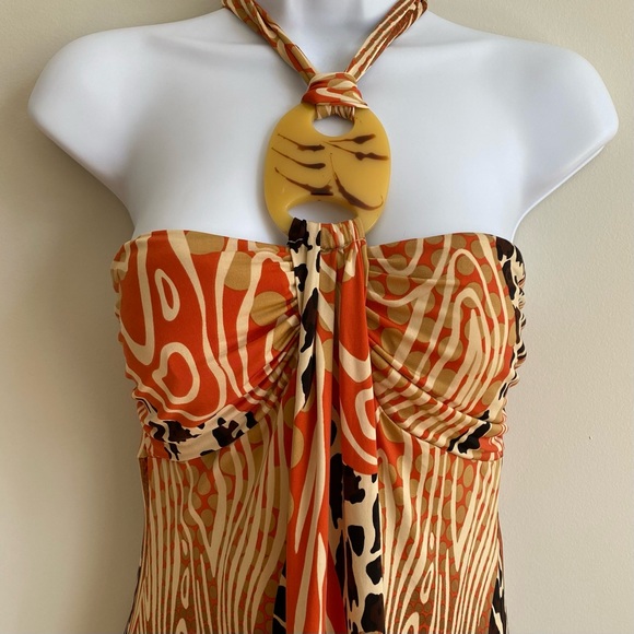 Strapless Halter Dress - Picture 2 of 8